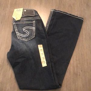 Silver Suki Slim Boot Cut Jeans